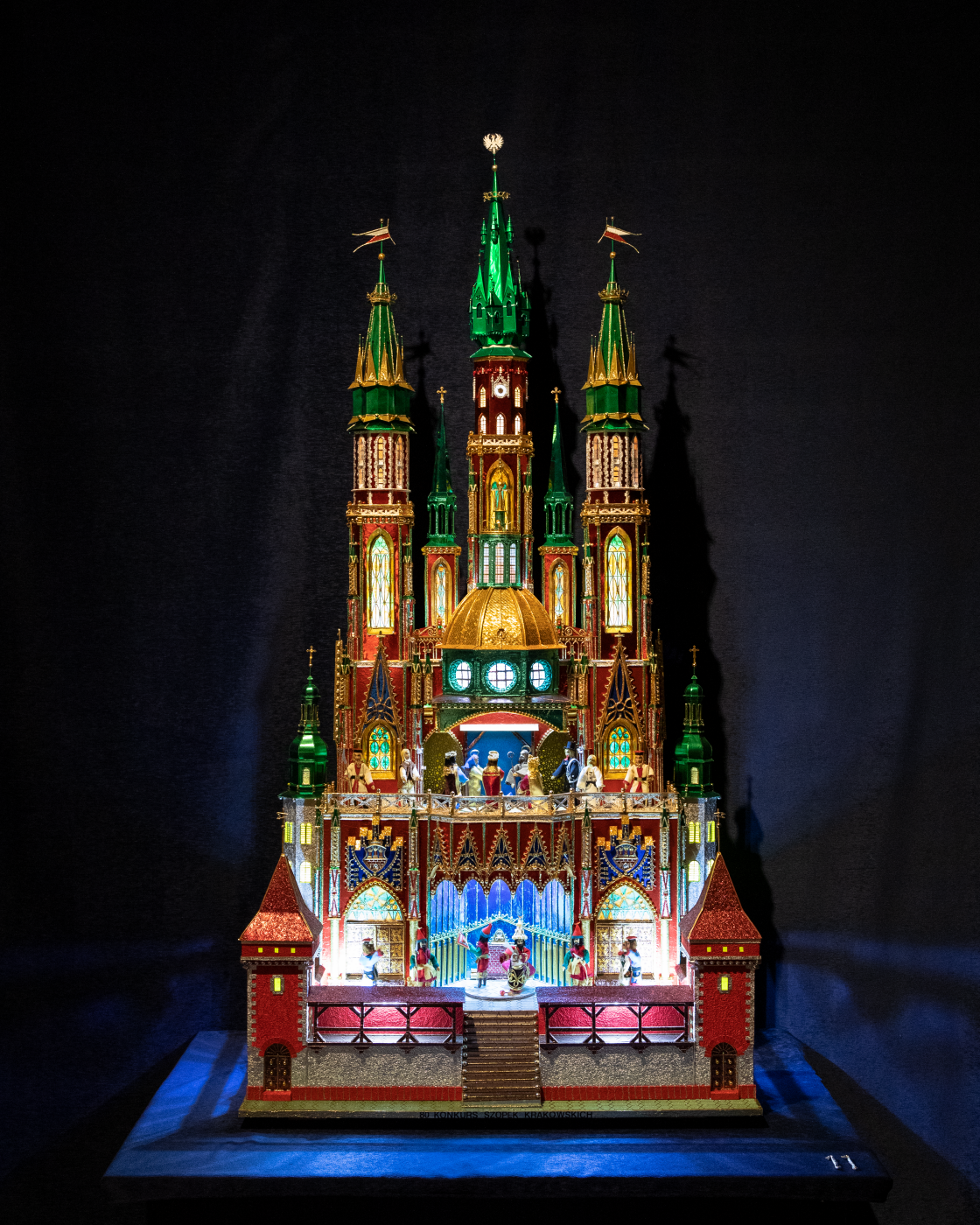 Huvudbild för marknadsföring av utställningen Krakows krubbor.