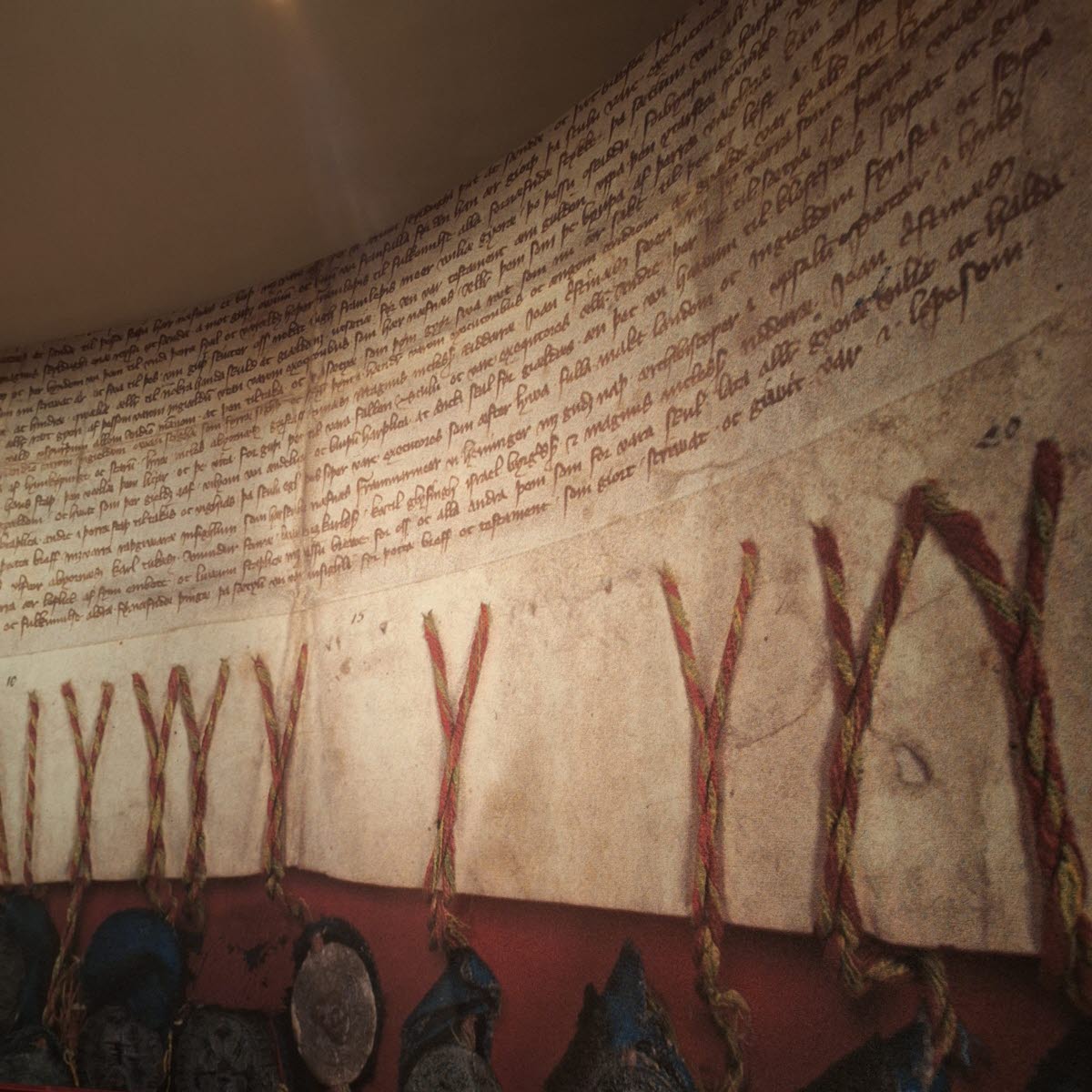 I utställningarna på Sancta Birgitta Klostermuseum.
