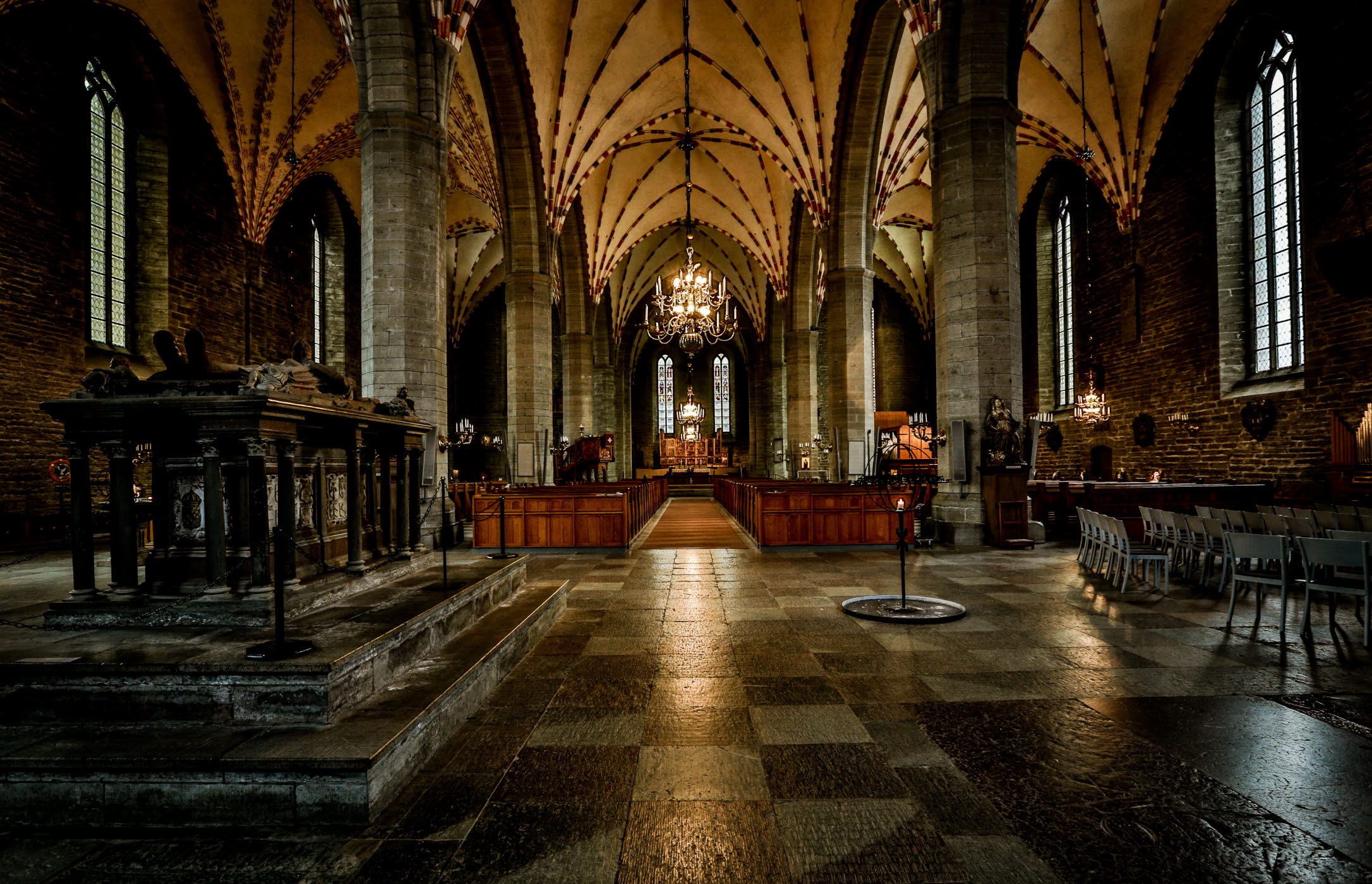 Klosterkyrkan i Vadstena.