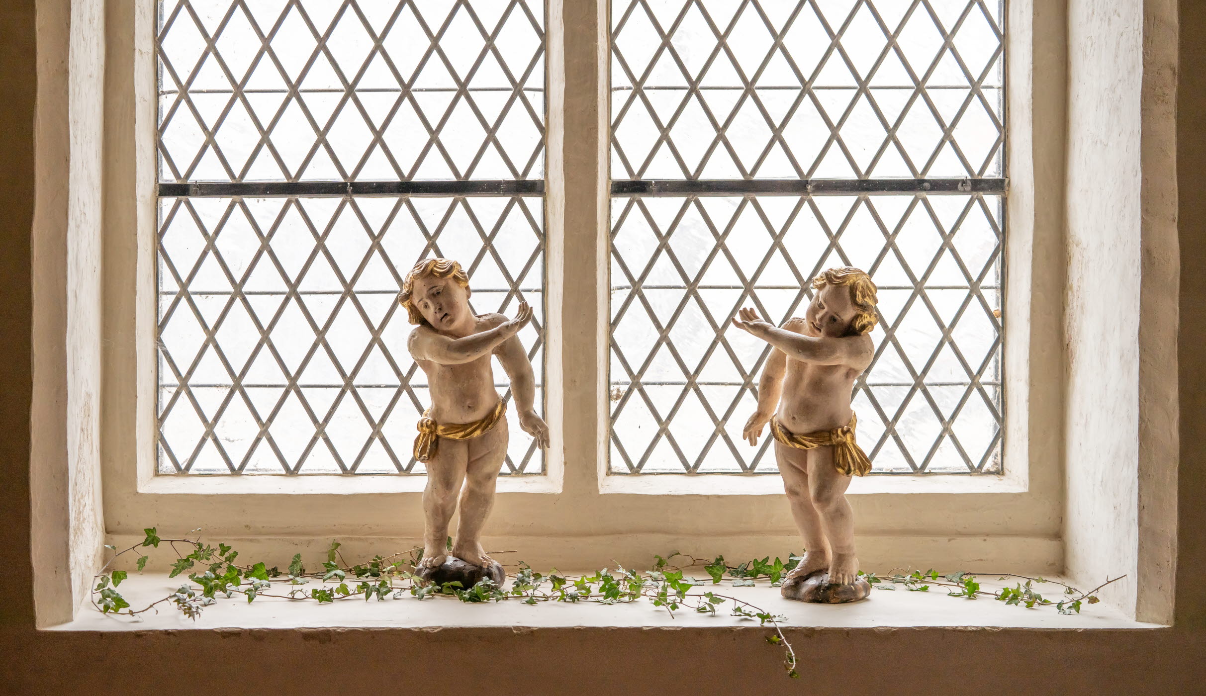 Kapitelsalen på Sancta Birgitta Klostermuseum.