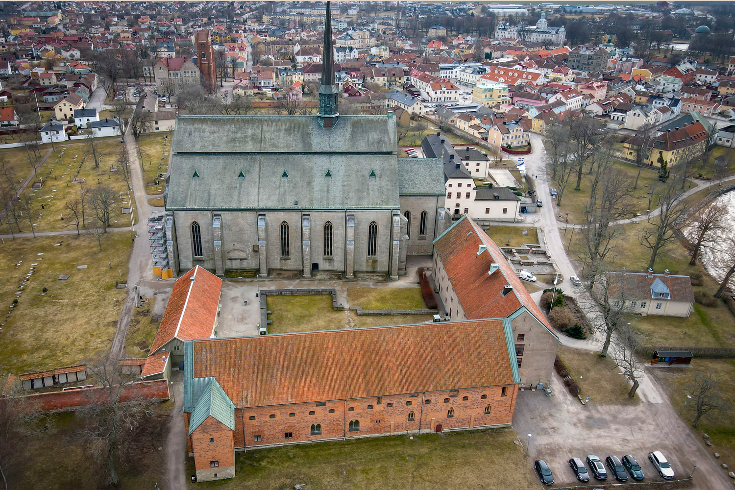 Kungapalatset och Klosterkyrkan i Vadstena